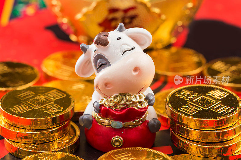 Spring Festival materials for the Year of the Ox